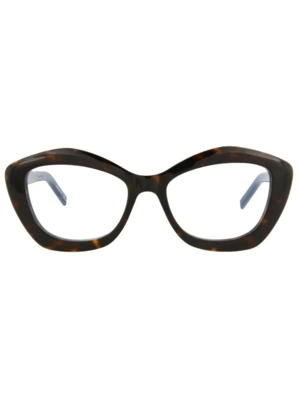 New Saint Laurent Womens Cat Eye Havana Havana Transparent Fashion Designer Eyeg